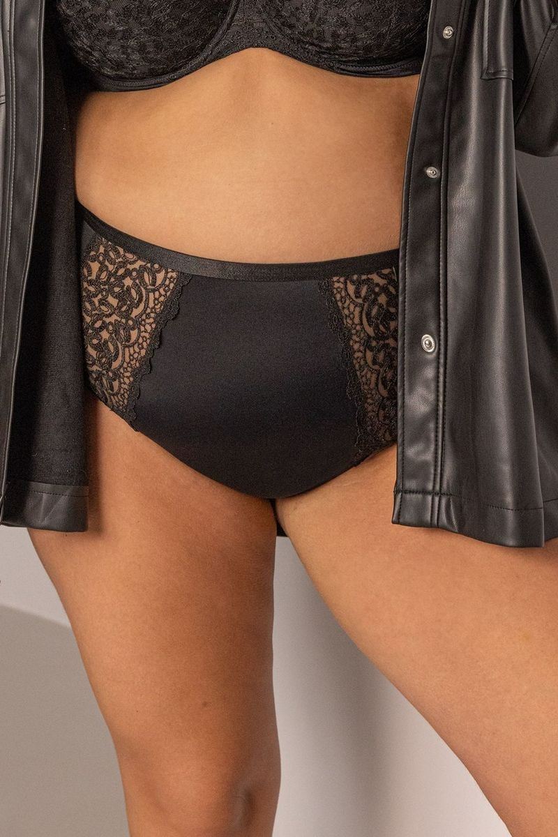 BETTY BLACK Briefsmidi Трусы высокие