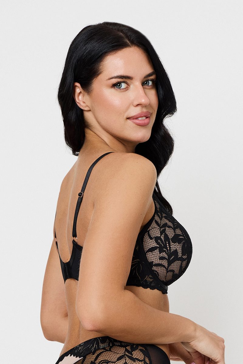 BELLA BLACK NEW Semi Soft Бюст