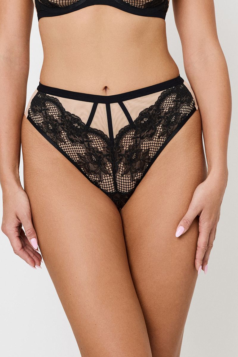 BELINDA BLACK Mini Трусы бразильяно