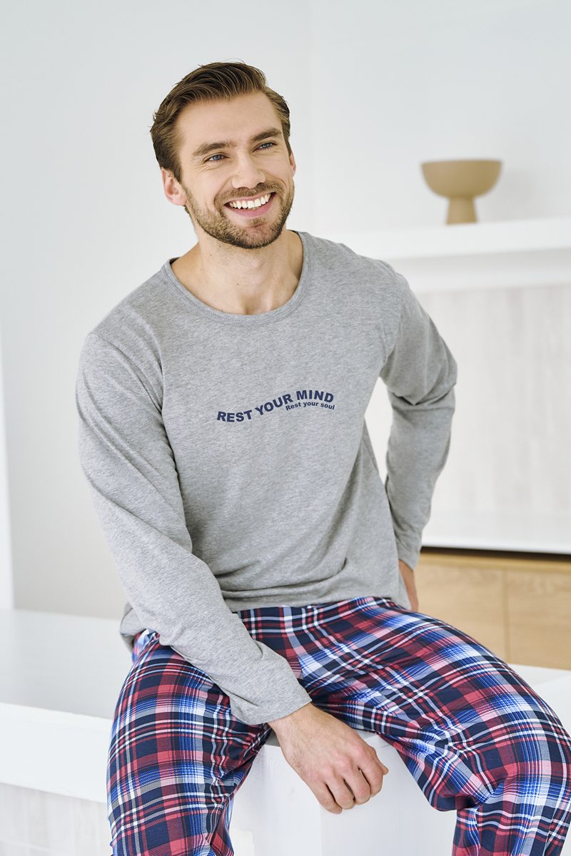 3478 FRANCO Пижама мужская со штанами