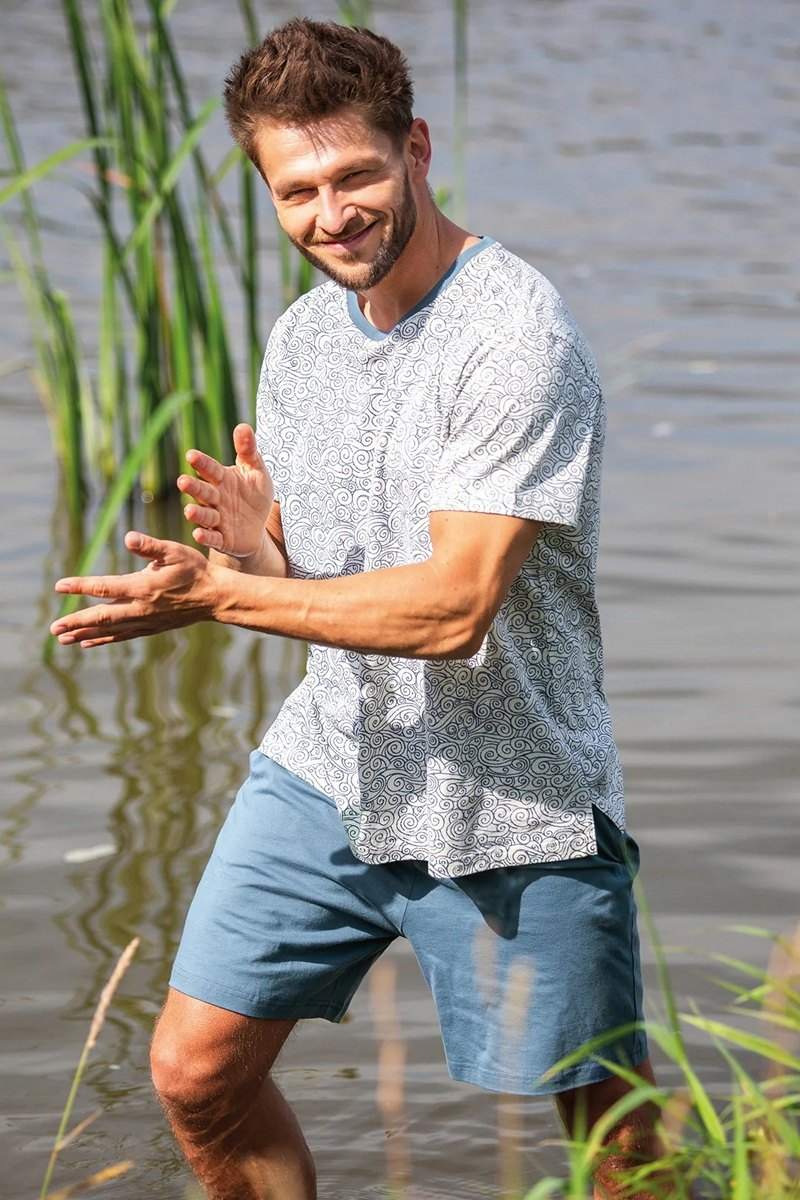 MNS 748 Пижама мужская с шортами