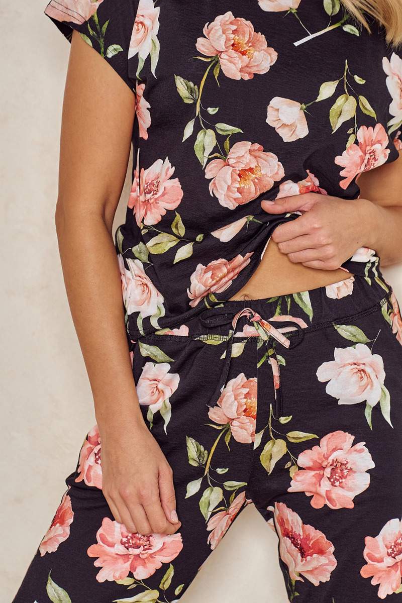 3136 PEONY Пижама женская со штанами