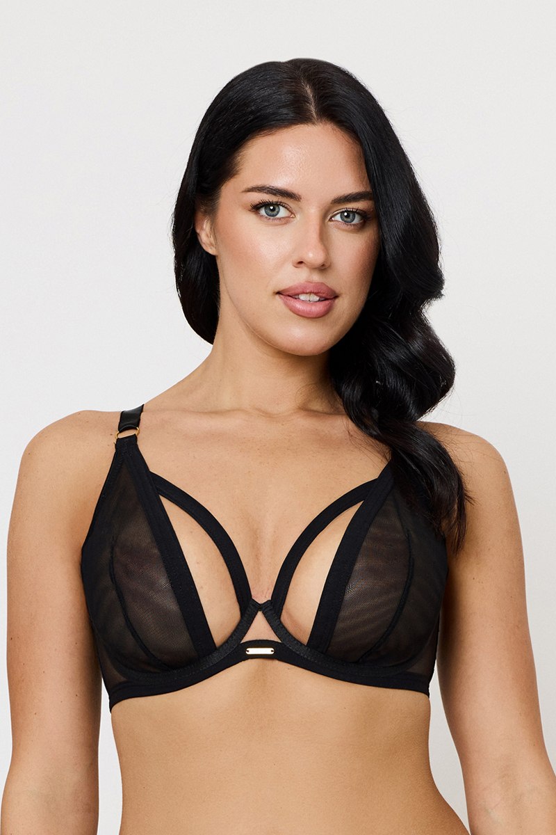 HOLLY BLACK Bralette Бюст
