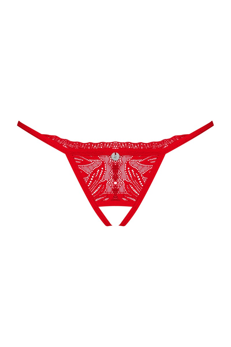 CHILISA Thong crotchless Трусы стринги