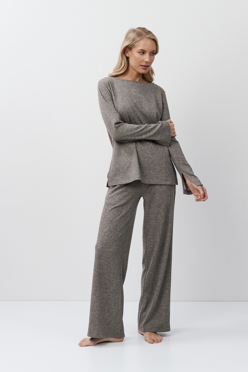 DAVINA SET BROWN Комплект женский со штанами