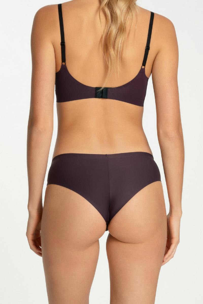 DARK PLUM/BLOOM Трусы бразильяно