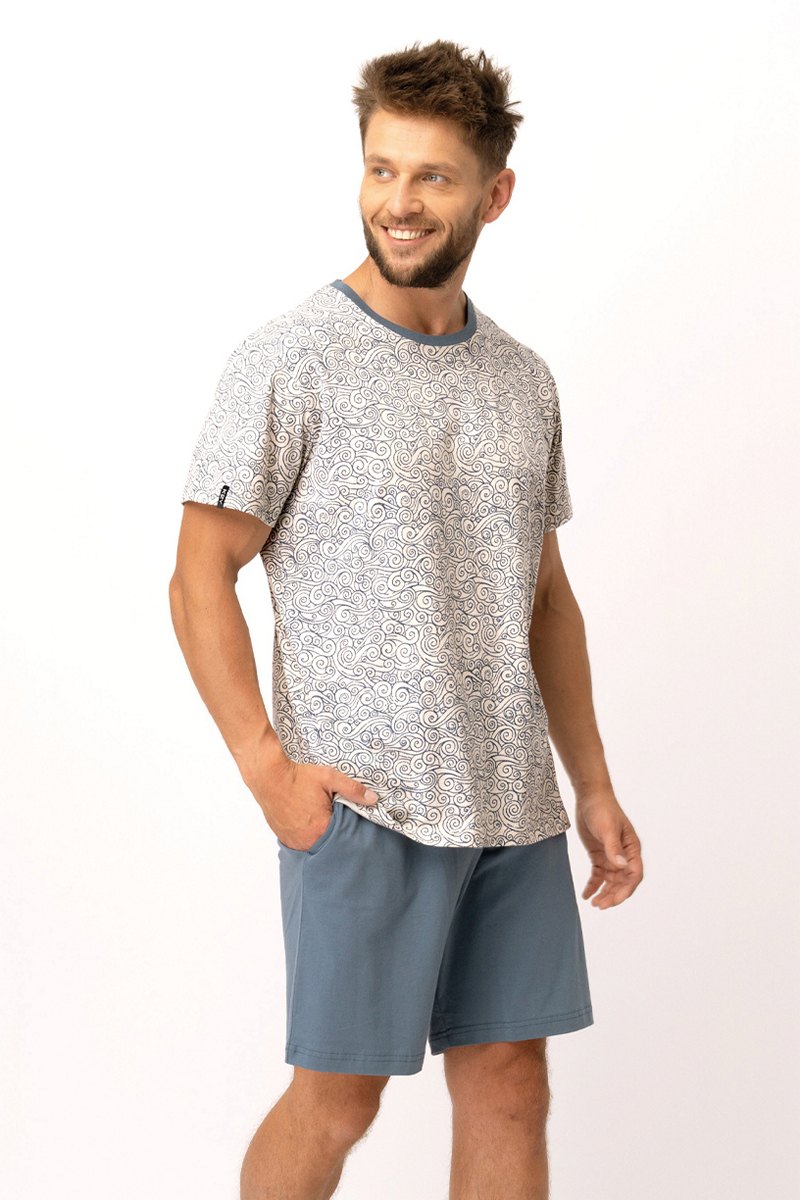 MNS 748 Пижама мужская с шортами