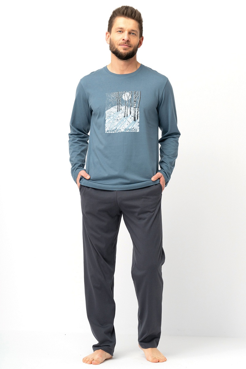 MNS 627 Пижама мужская со штанами