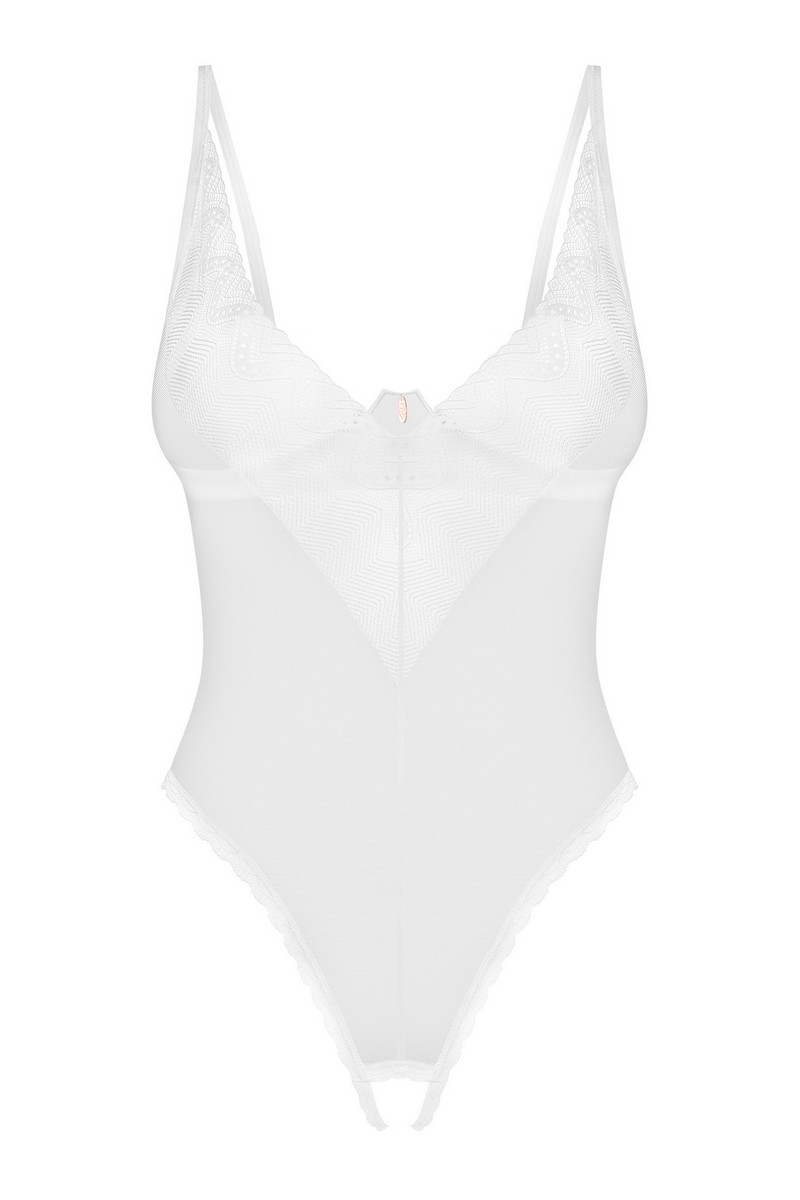 ALISSIUM Crotchless Teddy Боди