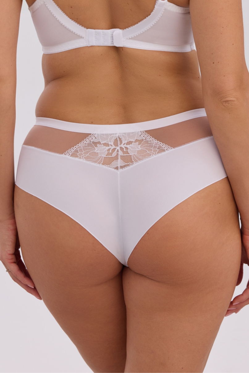 1359 Elodie трусы бразильянки (белый)