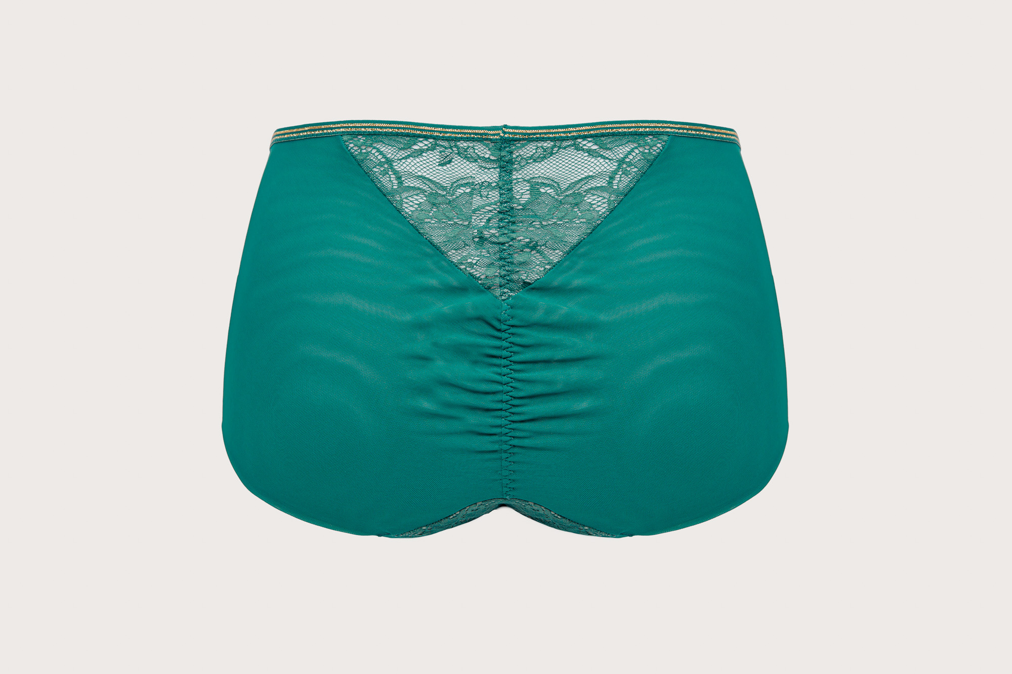 Chiara Gold classic трусы с завышенной талией (зелен)